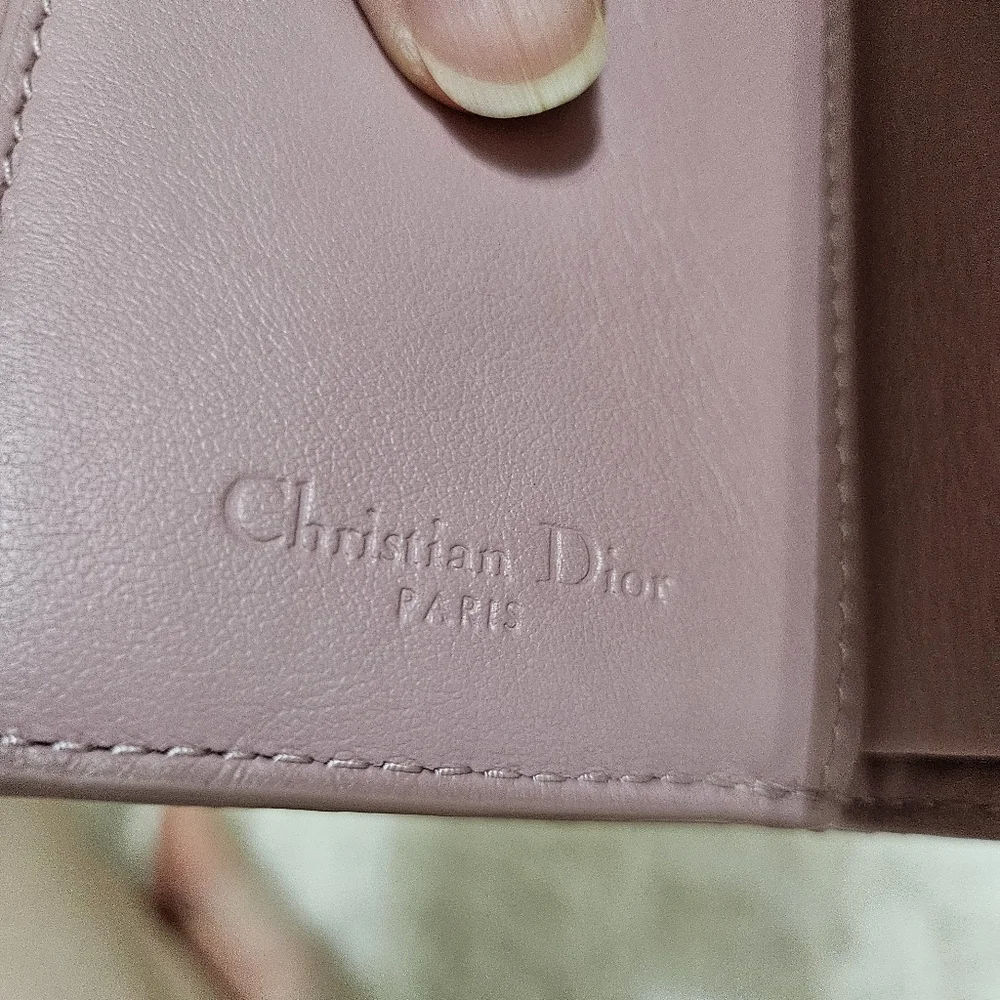 Pink Dior Wallet